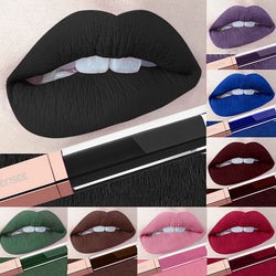 24 Color Make Up Liquid Lipstick Waterproof Mate Red Lip Long Lasting Ultra Matte Lip Gloss Black Blue Nude Lipstick