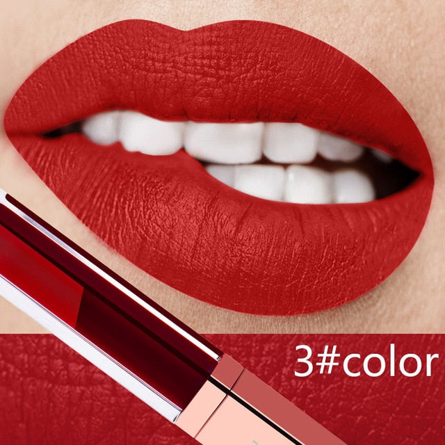 24 Color Make Up Liquid Lipstick Waterproof Mate Red Lip Long Lasting Ultra Matte Lip Gloss Black Blue Nude Lipstick