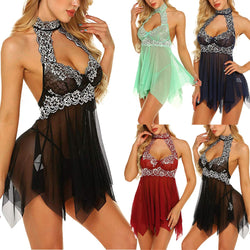 Sleepwear Large Size Night Dress Lingerie  Night Wear Sexy