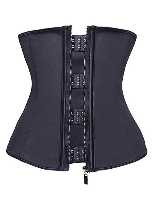 Belt Zipper Waist Trainer with Corset Girdle