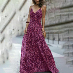 Leopard Maxi Summer Dresses