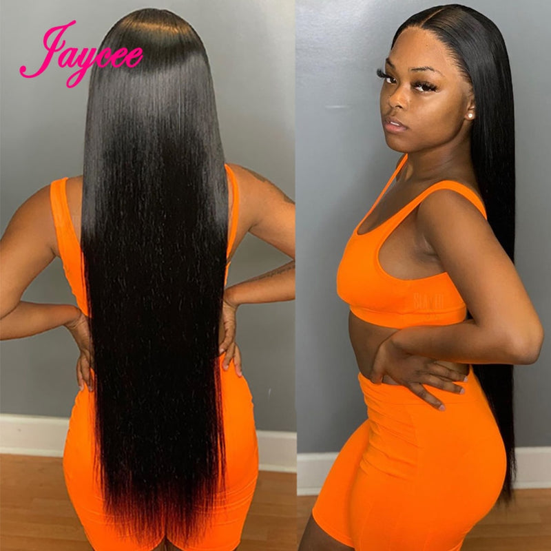 32inch Lace Front Wig Straight Lace Front Human Hair Wigs Brazilian 36Inch Long Human Hair Wig Frontal Wig 13x4 Pre Plucked 150%