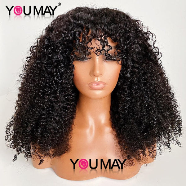 Kinky Curly Lace Front Human Hair Wig