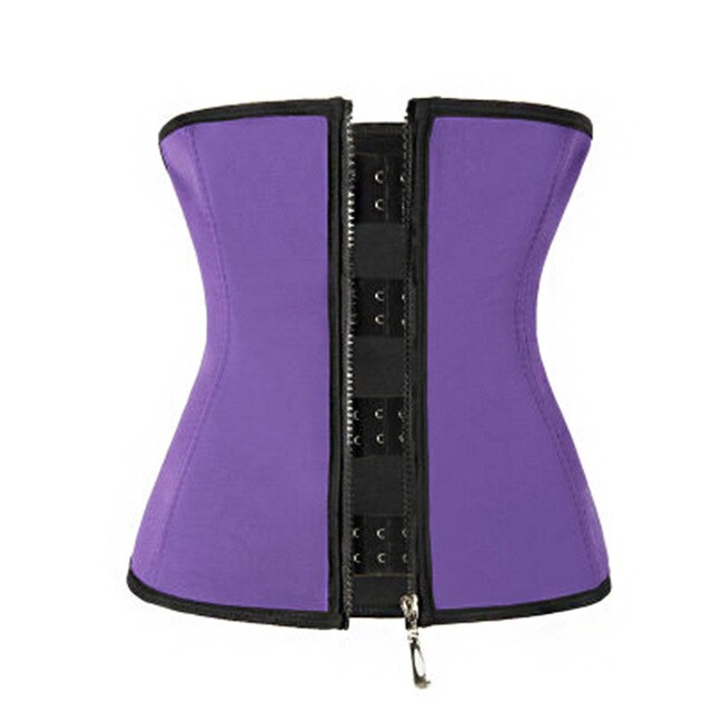 Belt Zipper Waist Trainer with Corset Girdle