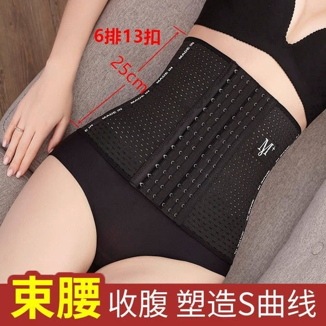 waist trainer binders shapers modeling strap corset slimming Belt underwear body shaper shapewear faja slimming belt tummy women