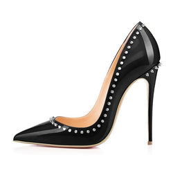 Luxury High Heels With Rivets