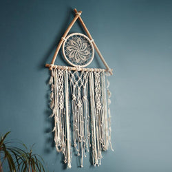 Dream Catcher Bedroom Wall Macrame