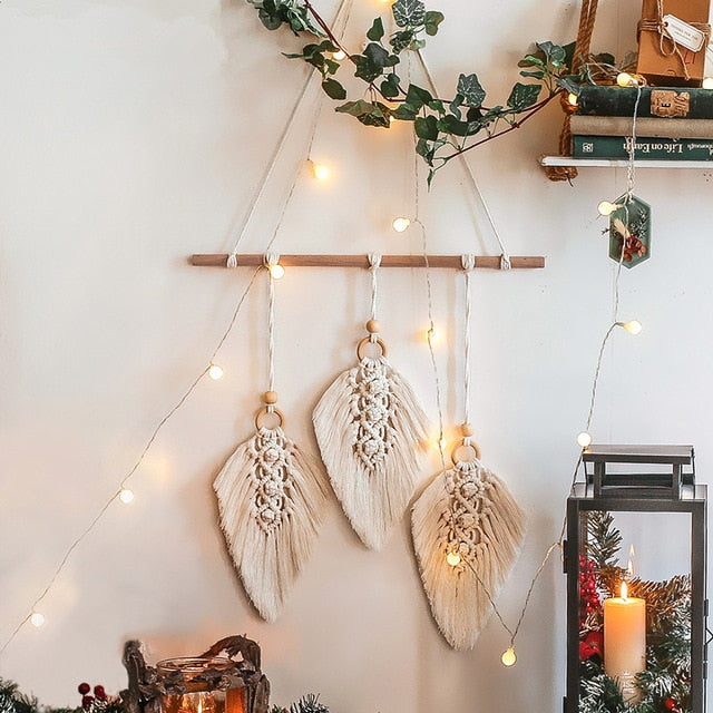 Dream Catcher Bedroom Wall Macrame