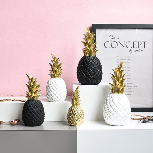 Golden Pineapple Decor