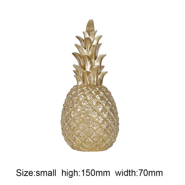 Golden Pineapple Decor