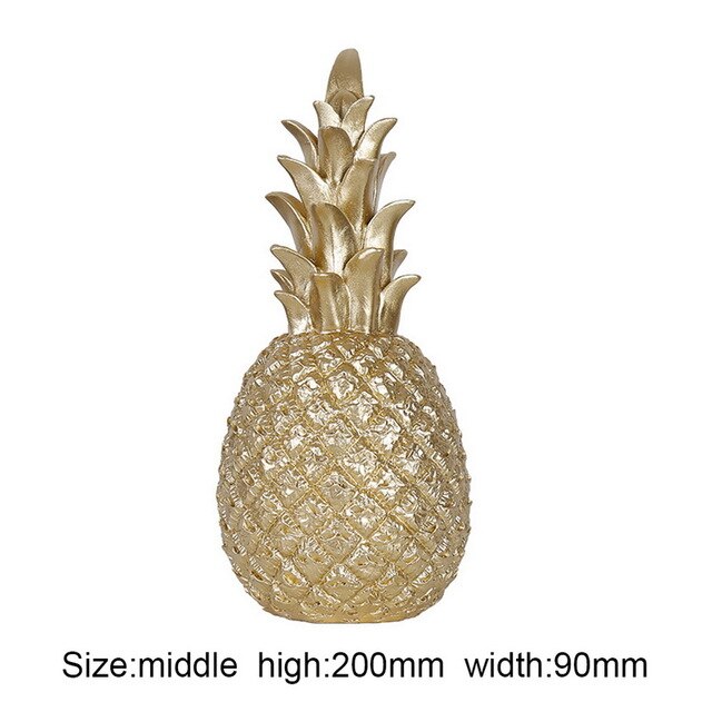 Golden Pineapple Decor