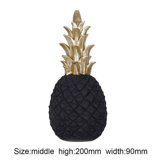 Golden Pineapple Decor