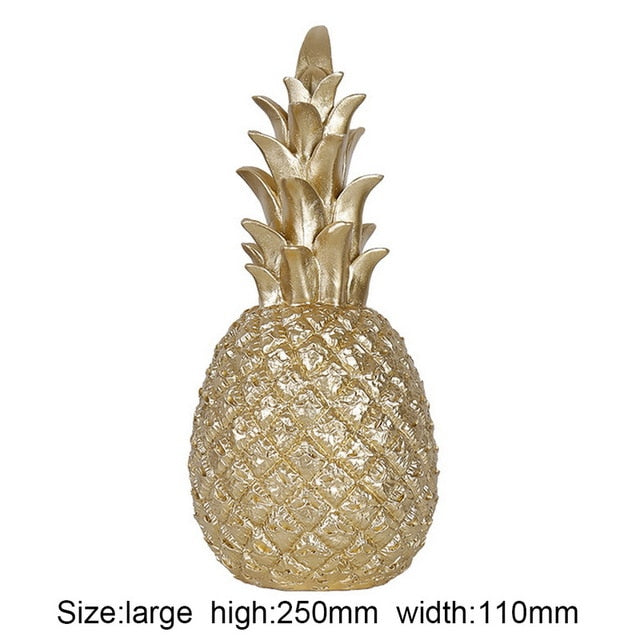 Golden Pineapple Decor