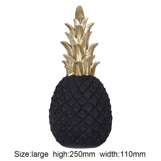 Golden Pineapple Decor