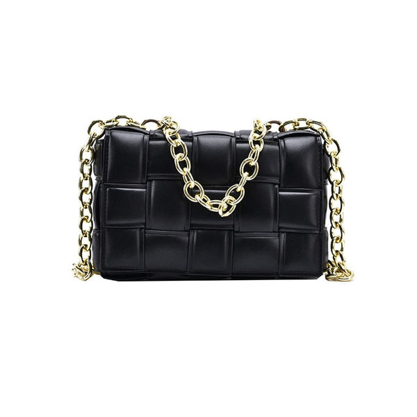 Classic Luxury Gold Chain Shoulder Bag