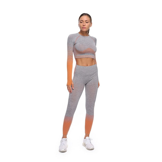 Yoga Sets Women Gym Clothes