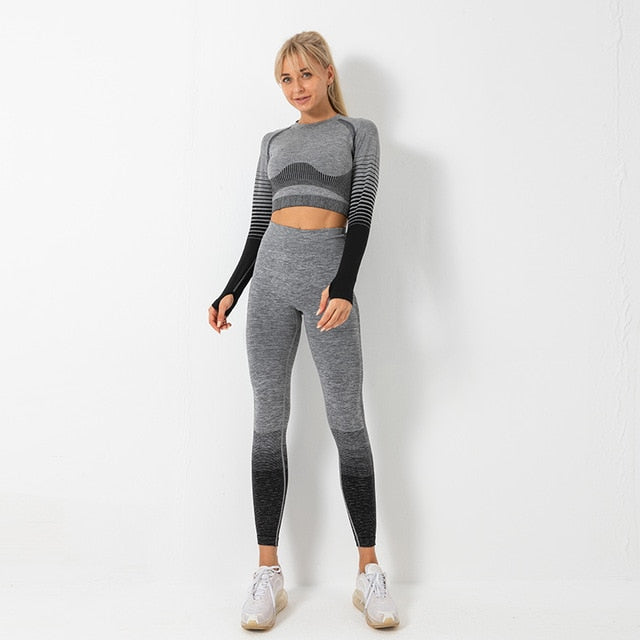 Yoga Sets Women Gym Clothes