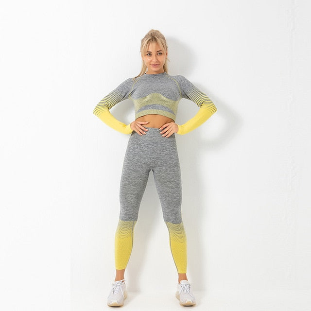 Yoga Sets Women Gym Clothes