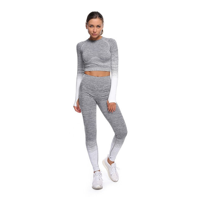 Yoga Sets Women Gym Clothes