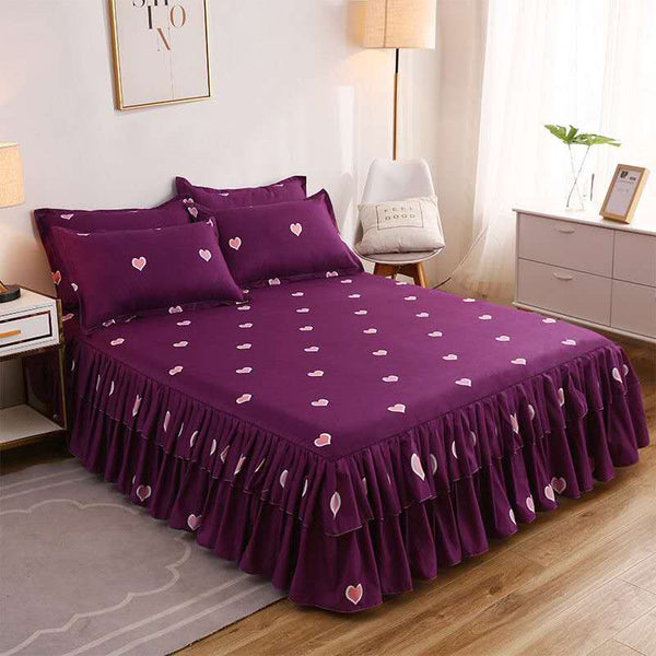 Fashion Bed Sheet+ 2pcs Pillow covers