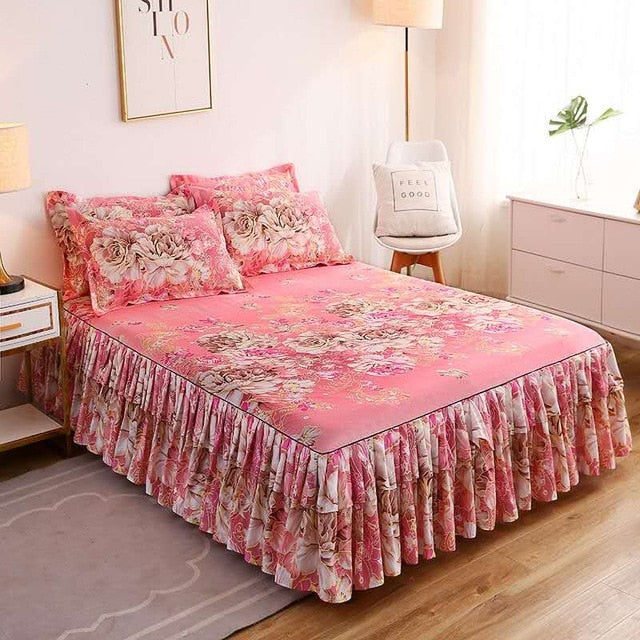 Fashion Bed Sheet+ 2pcs Pillow covers