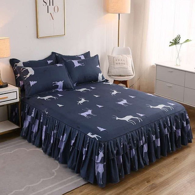 Fashion Bed Sheet+ 2pcs Pillow covers