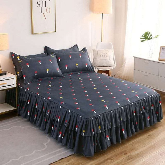 Fashion Bed Sheet+ 2pcs Pillow covers