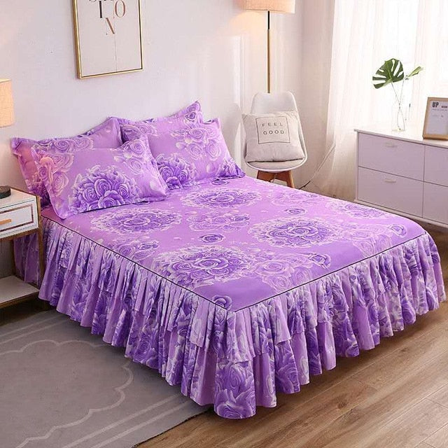 Fashion Bed Sheet+ 2pcs Pillow covers