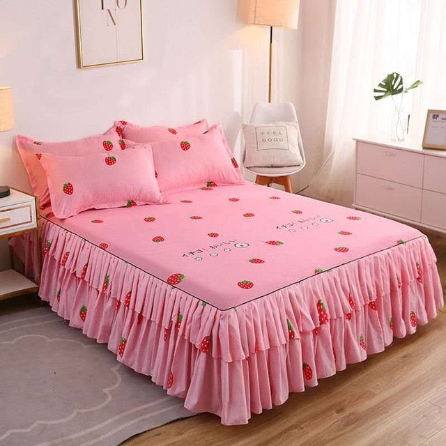 Fashion Bed Sheet+ 2pcs Pillow covers