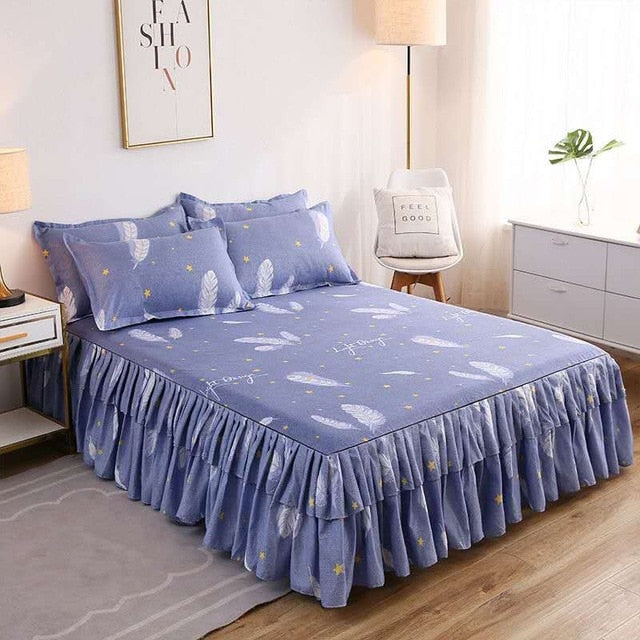 Fashion Bed Sheet+ 2pcs Pillow covers