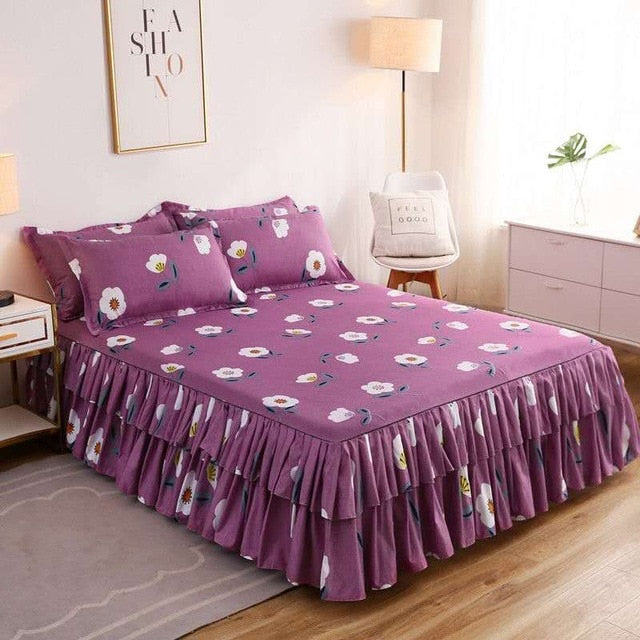 Fashion Bed Sheet+ 2pcs Pillow covers