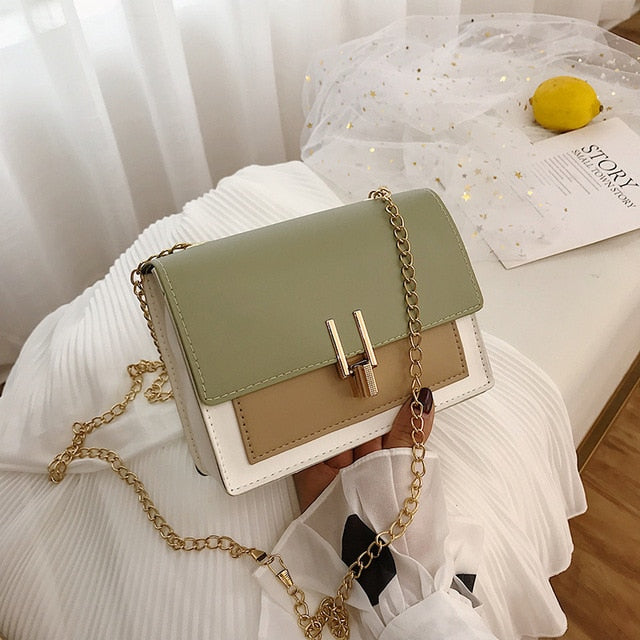 Gold Chain Shoulder Bag