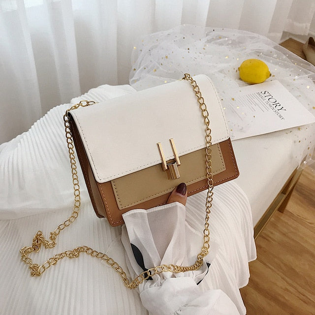 Gold Chain Shoulder Bag