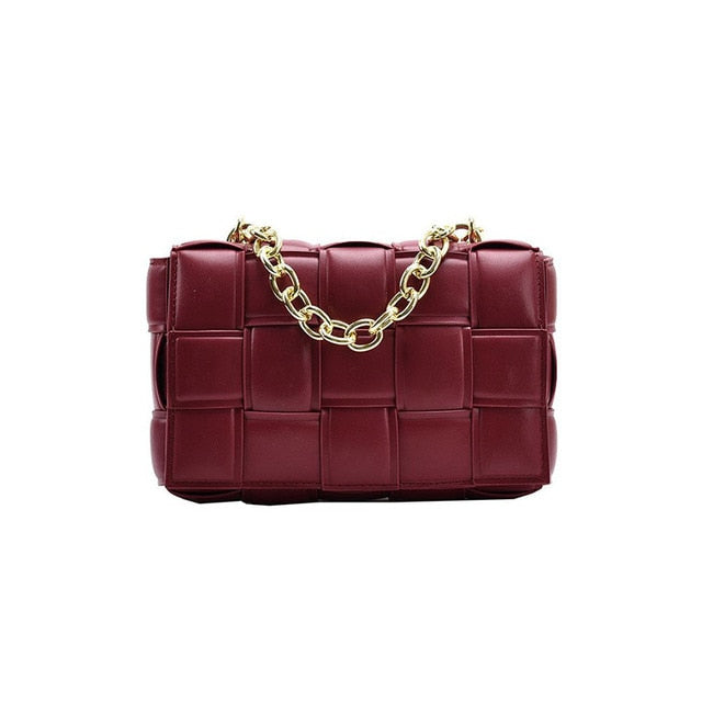 Classic Luxury Gold Chain Shoulder Bag