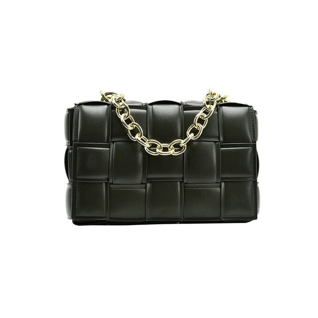 Classic Luxury Gold Chain Shoulder Bag