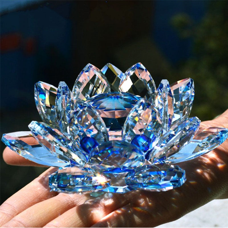 Quartz Crystal Lotus Flower