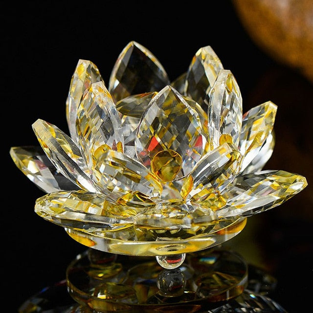 Quartz Crystal Lotus Flower