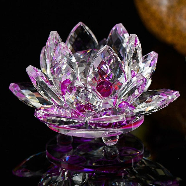 Quartz Crystal Lotus Flower