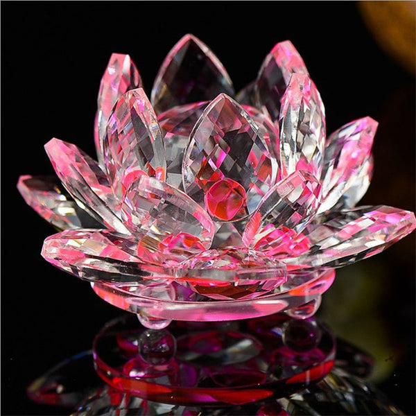 Quartz Crystal Lotus Flower