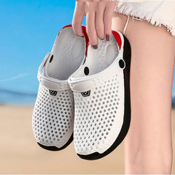 Sandals for Women Men Breathable Beach Shoes Fashion Garden Clog Aqua Shoes Trekking Wading  Size 36-45