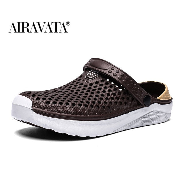 Sandals for Women Men Breathable Beach Shoes Fashion Garden Clog Aqua Shoes Trekking Wading  Size 36-45