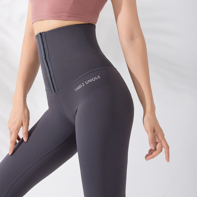 Corset high waist sports active wear leggings