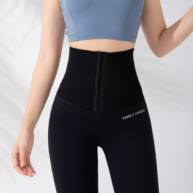 Corset high waist sports active wear leggings