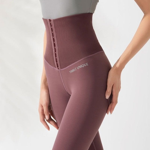 Corset high waist sports active wear leggings