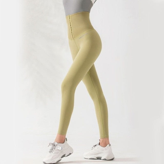 Corset high waist sports active wear leggings