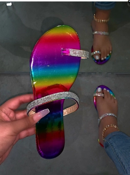 Summer Candy Flat Shoes Outdoor Sandals