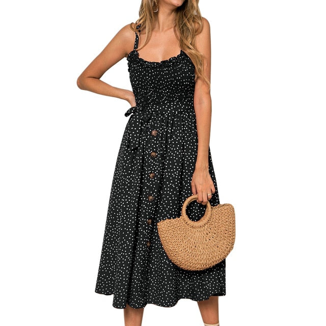 Maxi Belted Dress Casual Sexy Party Dress