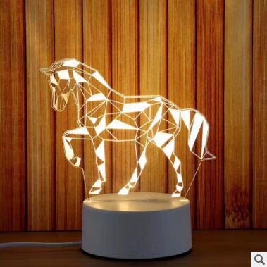 Creative 3D LED Lamp