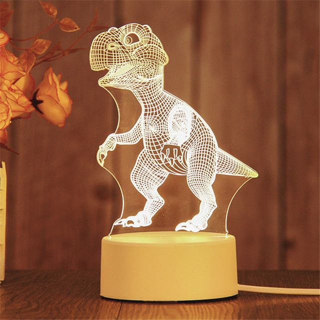 Creative 3D LED Lamp