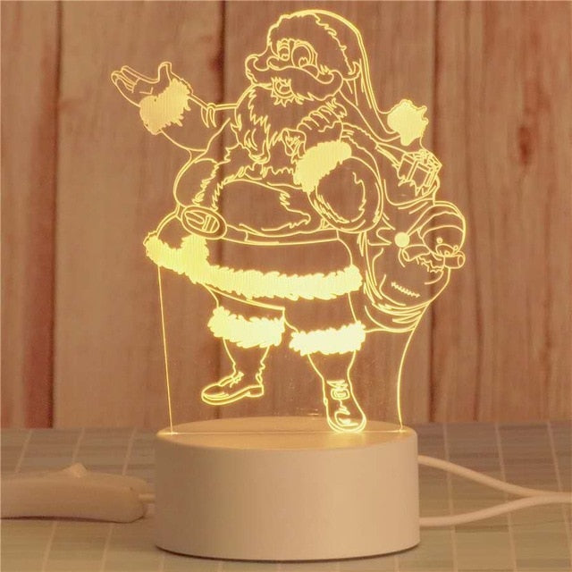 Creative 3D LED Lamp